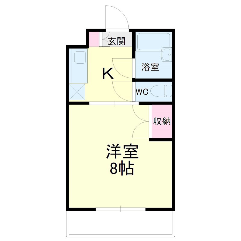 サンテラス初生 間取り図