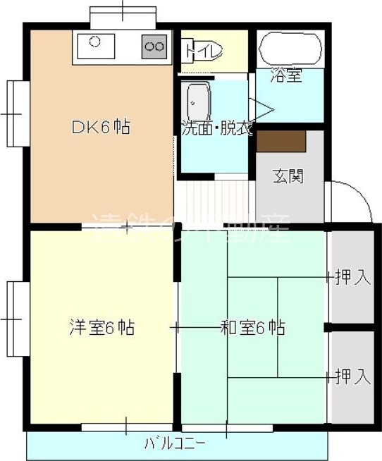 レ・アール小池 間取り