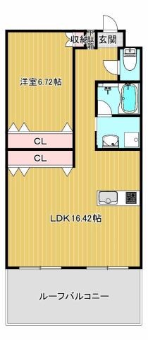 アソルティ伝馬町  間取り図