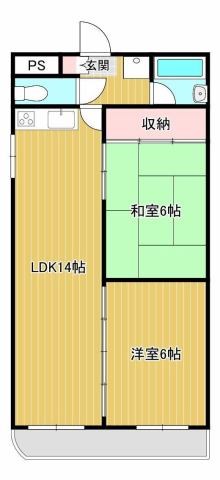アソルティ伝馬町  間取り図