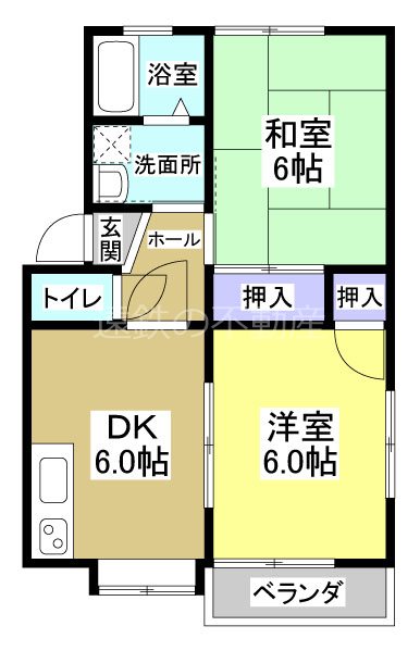 アネックス坂本 間取り図
