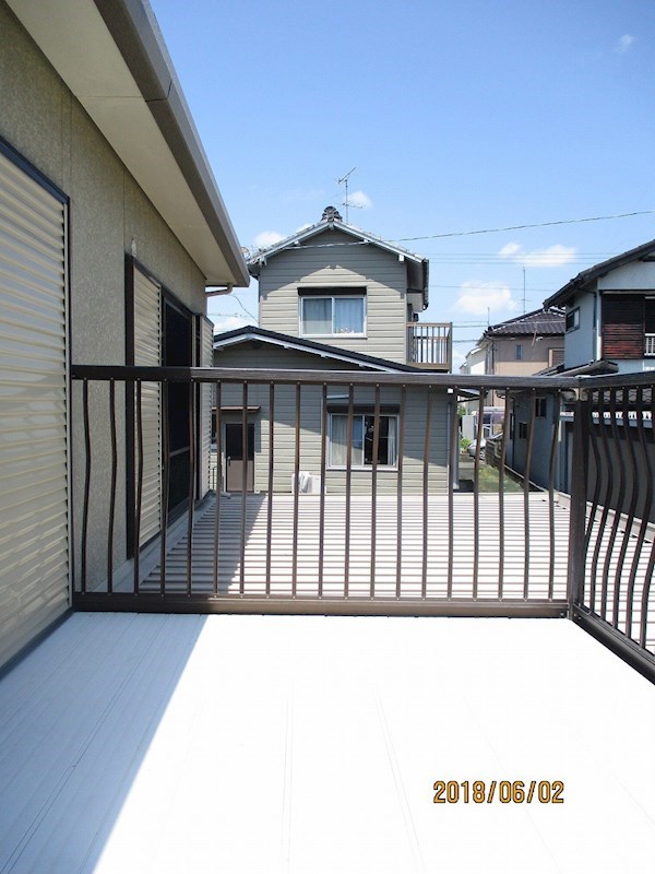 貸家　吉川 ベランダ