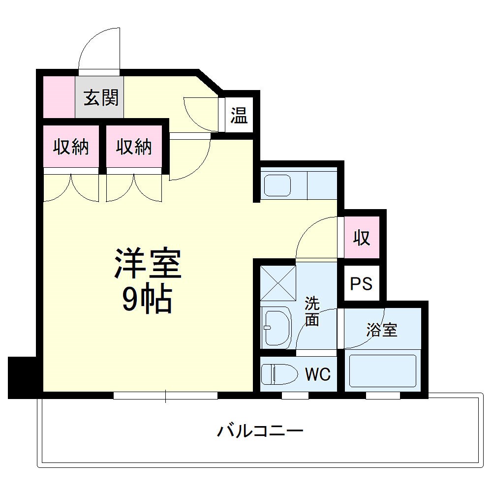 カーサミラ日神パレステージ浜松Ⅱ 間取り図