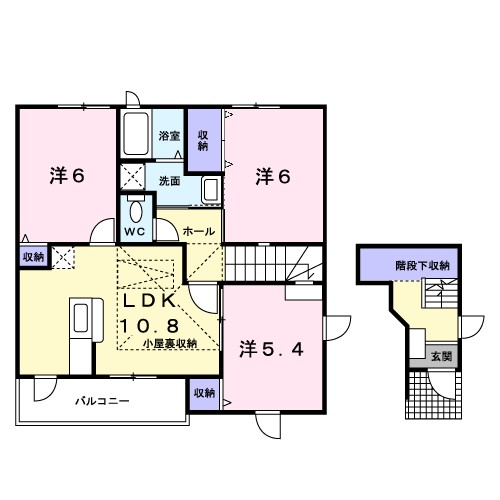 エコパッション　Ⅱ 間取り図
