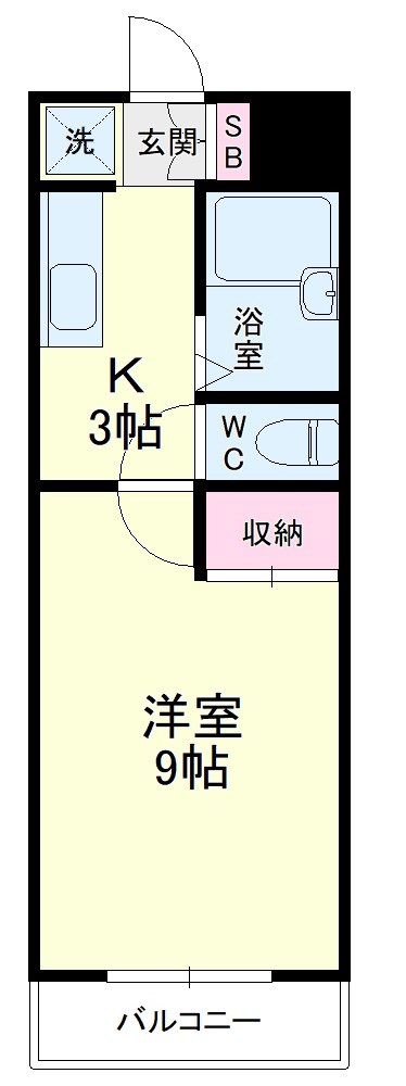 初生マンション 間取り図