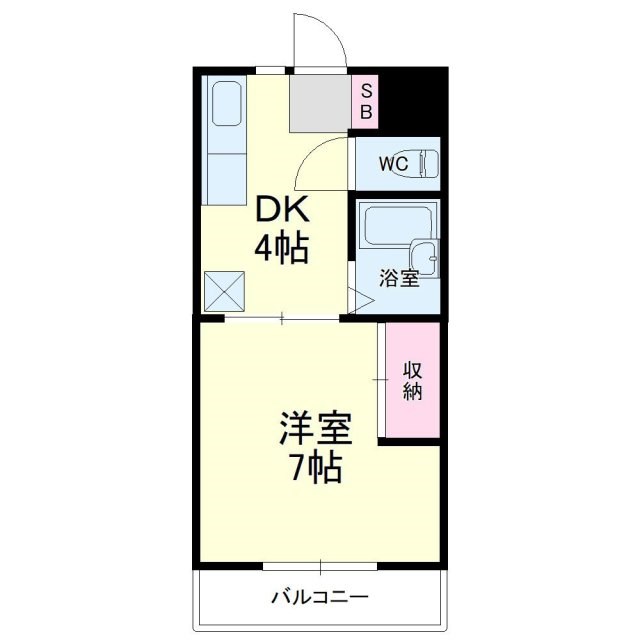 ハーベスト上島 間取り図