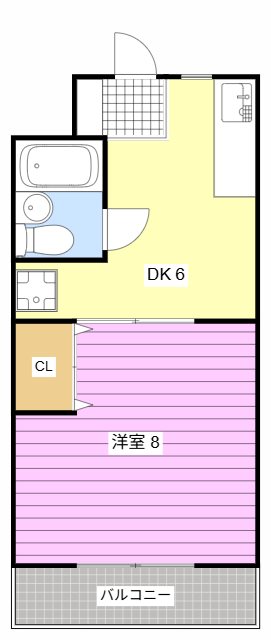フラッツITO 間取り図