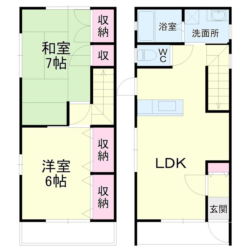 メゾンセギュレ 間取り図