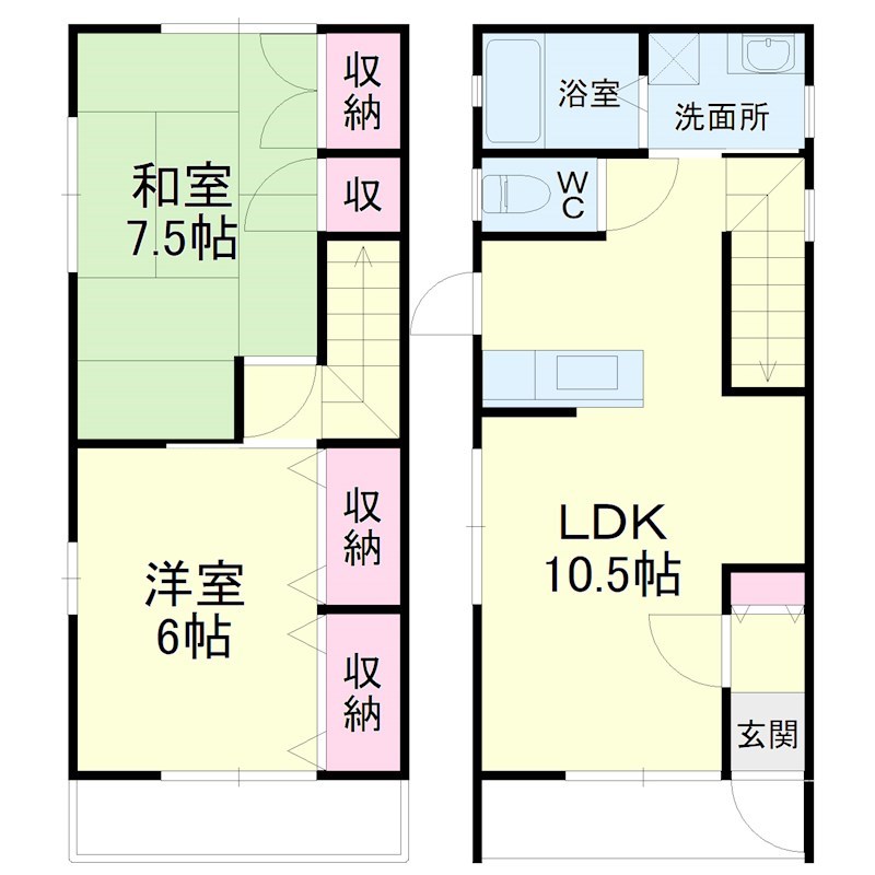 メゾンセギュレ 間取り図