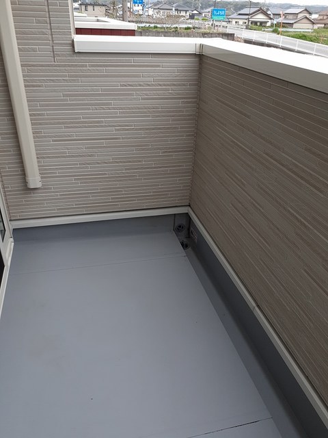クローバー下平川Ⅲ ベランダ