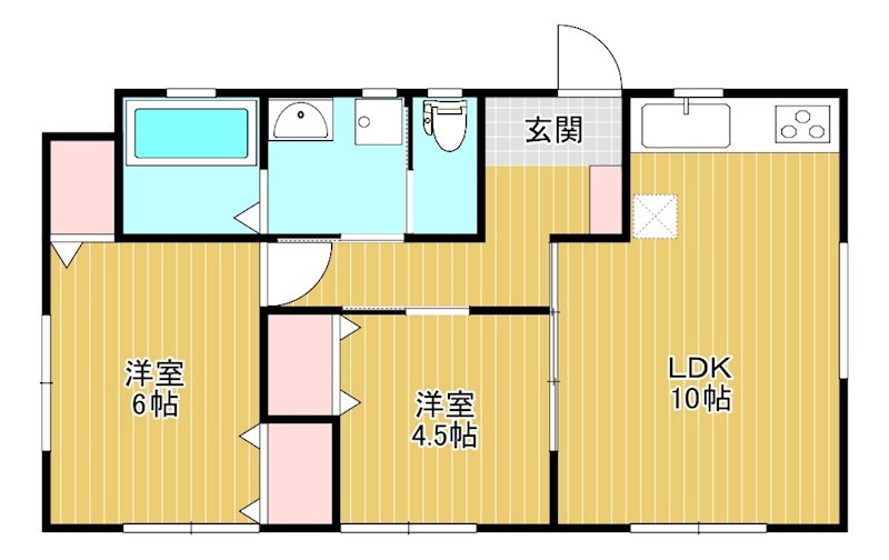 サンシャイン有玉 間取り図