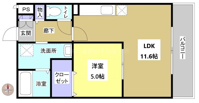 ゼフィールⅡ 間取り図