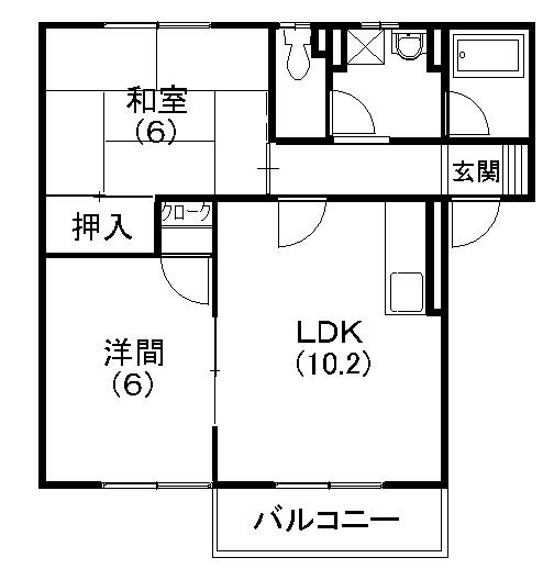 プライムコート富塚 間取り図