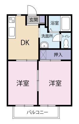 スターヒルズ神明 101号室 間取り
