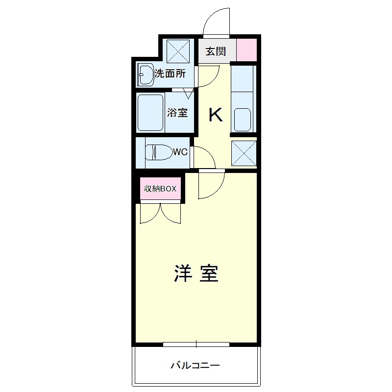 ビアンクルー 間取り図