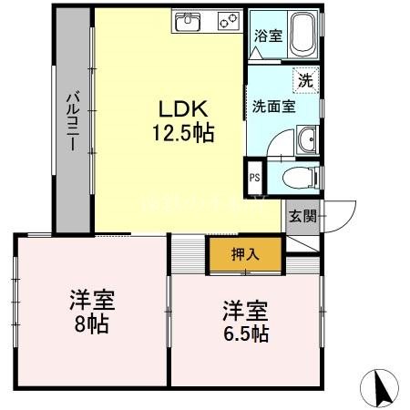 グランツチェリー 間取り図