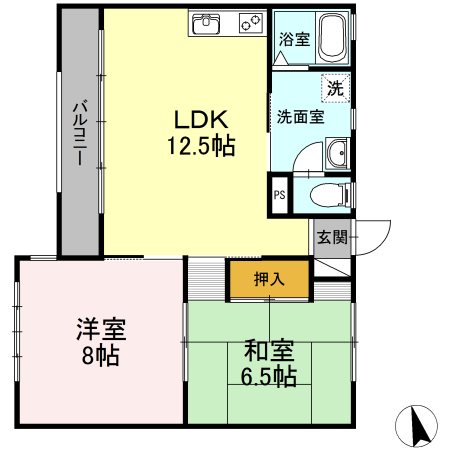 グランツチェリー 間取り図