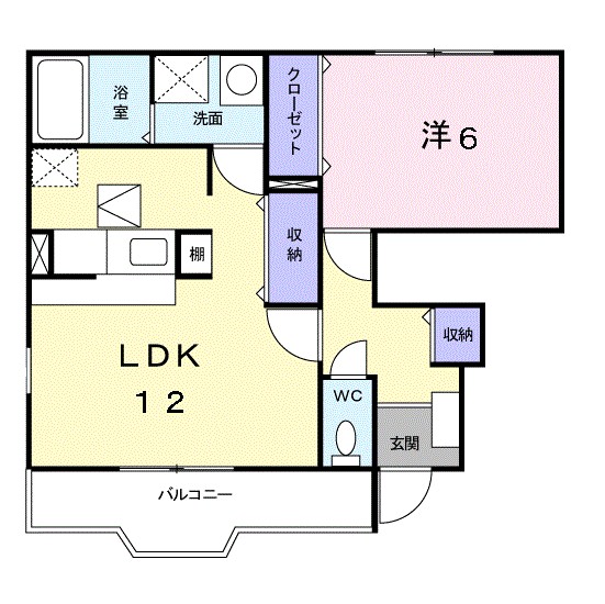 しなのＢ 間取り図