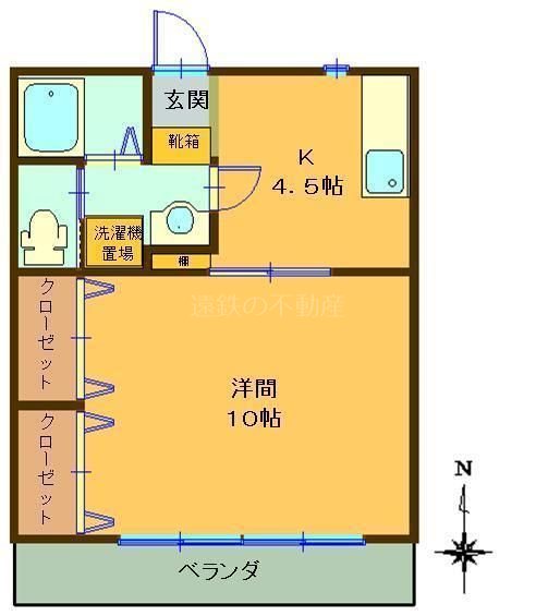 Cosmo&amp;beta; 間取り図