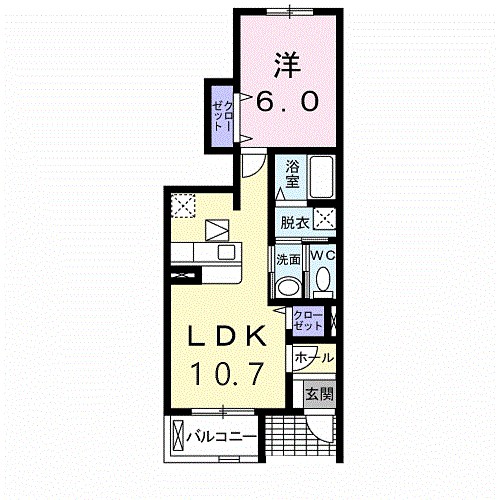 ウラノス 間取り図