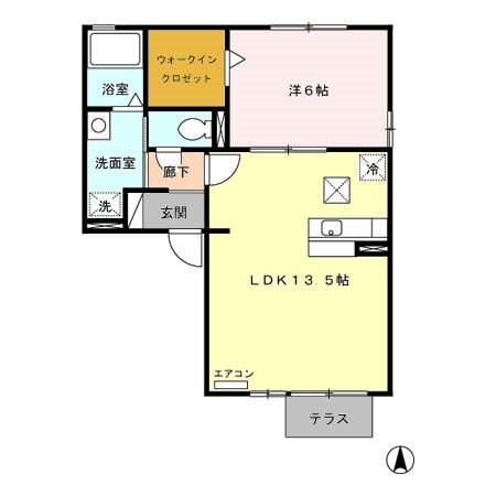 Ｍ＆Ｍ’ｓ 101号室 間取り