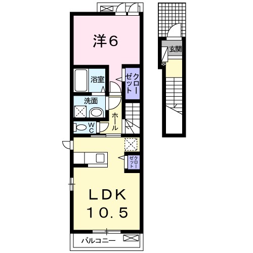 ベルヴィトワ 間取り図
