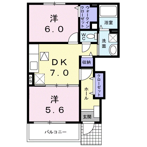 エテルノⅡ 間取り図