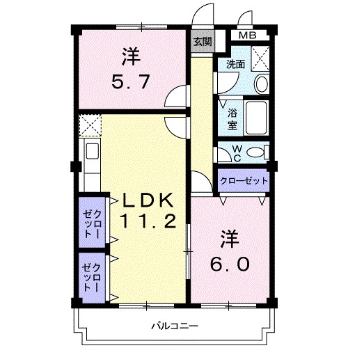 グローバルヒルズ 間取り図