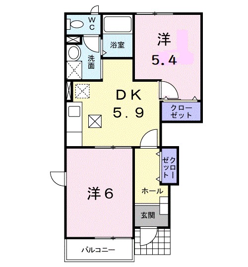 アビーロード 間取り図