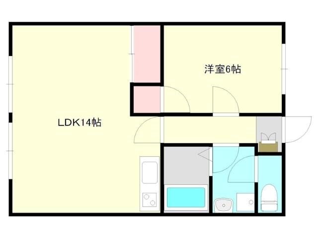 マンション楠通りⅡ 202号室 間取り