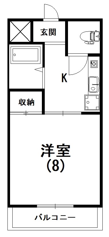 ビアンヌール四ツ池公園 間取り図