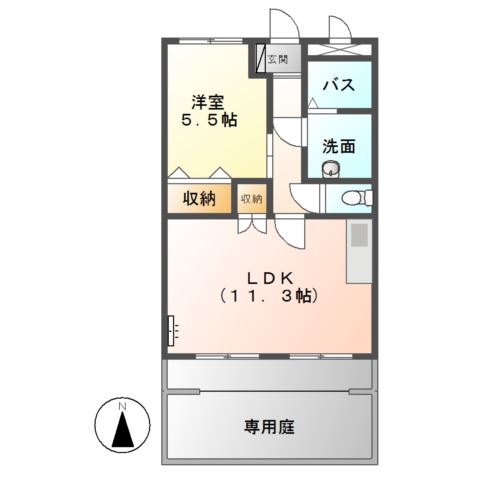 フィオーレ 間取り図