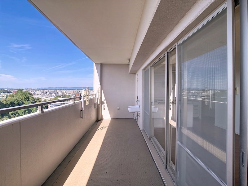 ウィスティリア鴨江(804) ベランダ