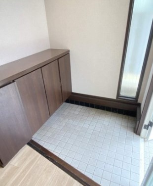 薗ケ谷借家 玄関
