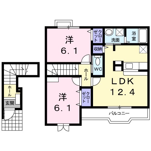 ハイム　ノルデン 間取り図