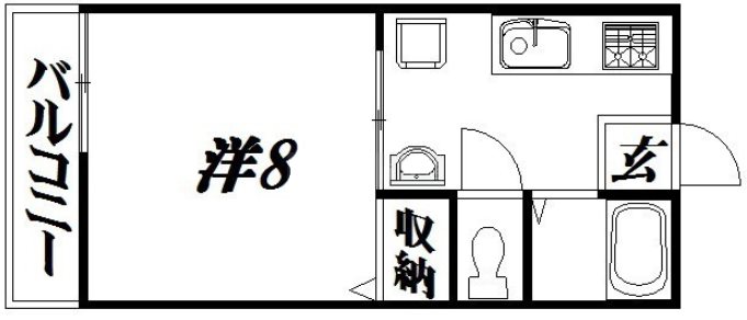 ドムスＣ 間取り図