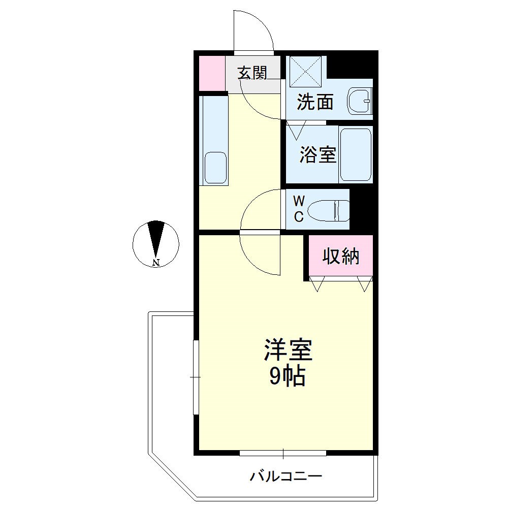 Cynthia山下（シンシアヤマシタ） 間取り図