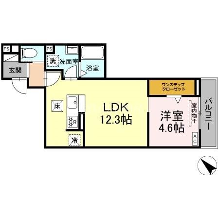 サンパティーク三方原 間取り図