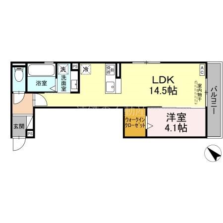 サンパティーク三方原 間取り図