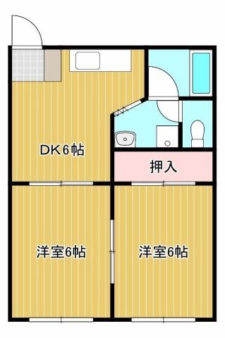 ファミールカトウⅢ 間取り図