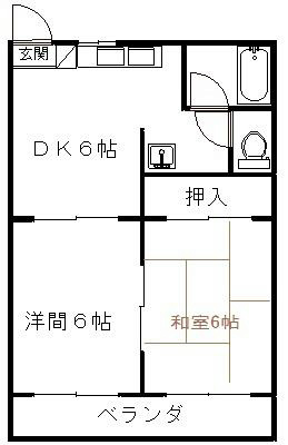 ファミールカトウⅢ 間取り図
