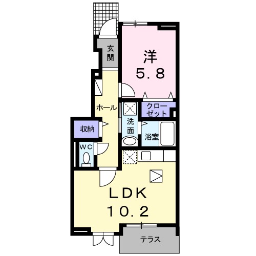 イーストヒルズ 間取り図