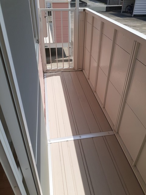 ハイムカミアラヤ ベランダ