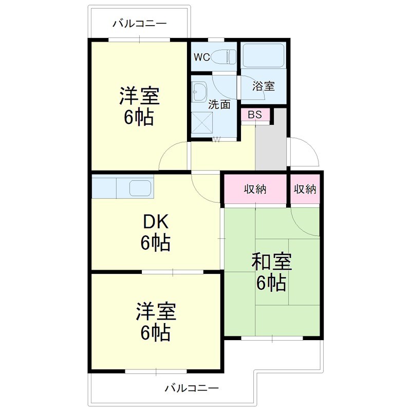 マンションロイヤルアイリス 間取り図
