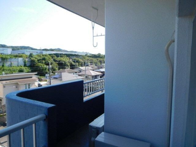 マンションロイヤルアイリス ベランダ