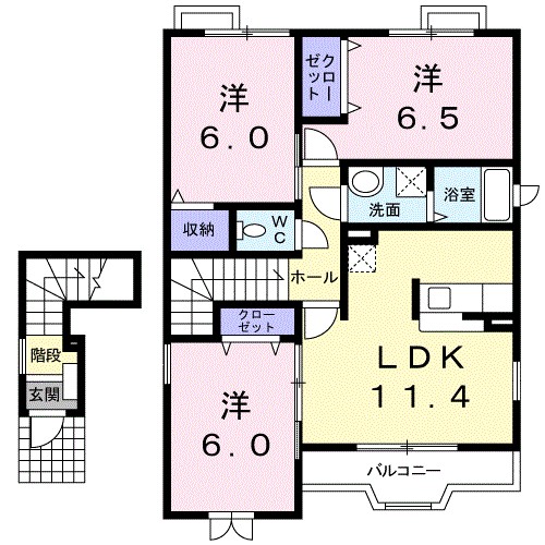 フォルシュ 間取り図