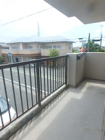 マンションアルボ ベランダ