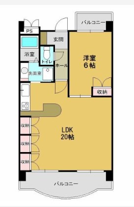 クレール浜松Ⅱ 間取り図