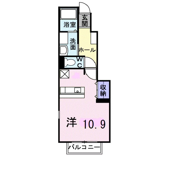 ムーンブルク 間取り図