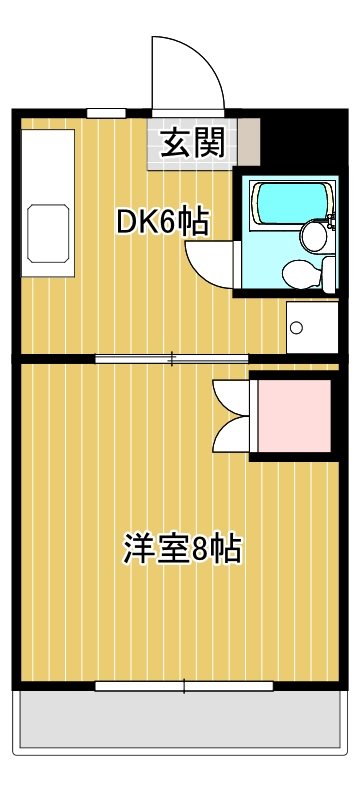 MANSION　DIANA（マンションダイアナ） 間取り図